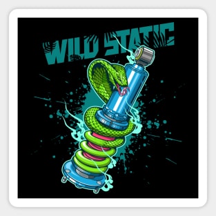 Wild Static Snake Coilovers - Stance & Race Car Enthusiast Magnet